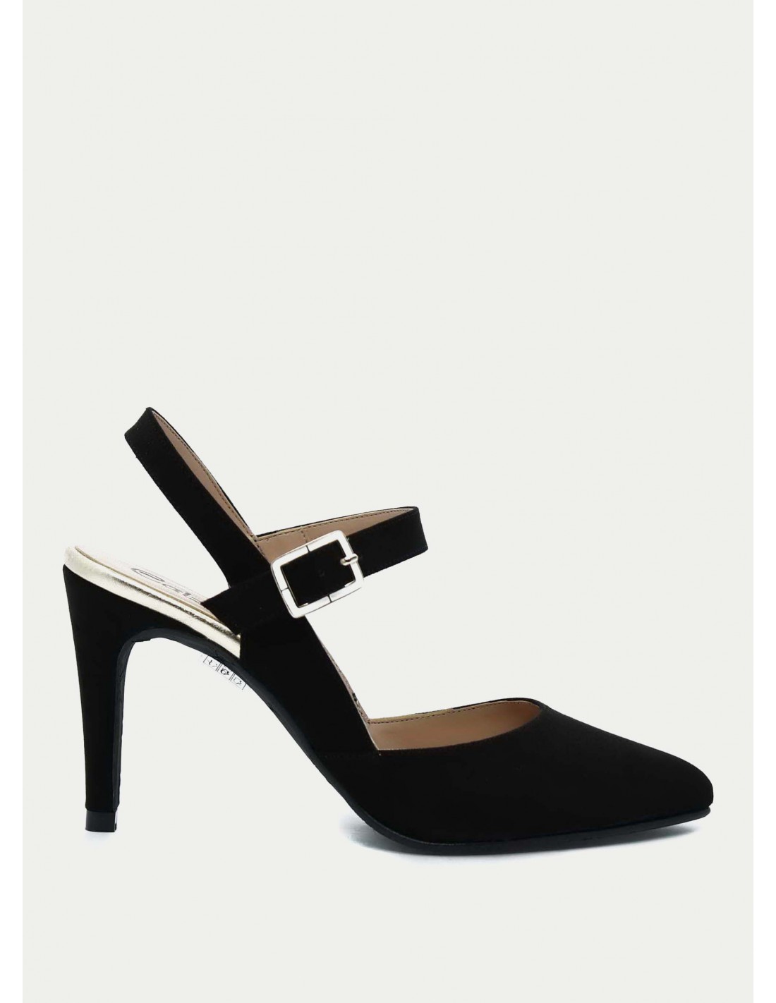 Zapato tacón piel dorada - DANIELA VEGA - l'Encant Boutique Altea
