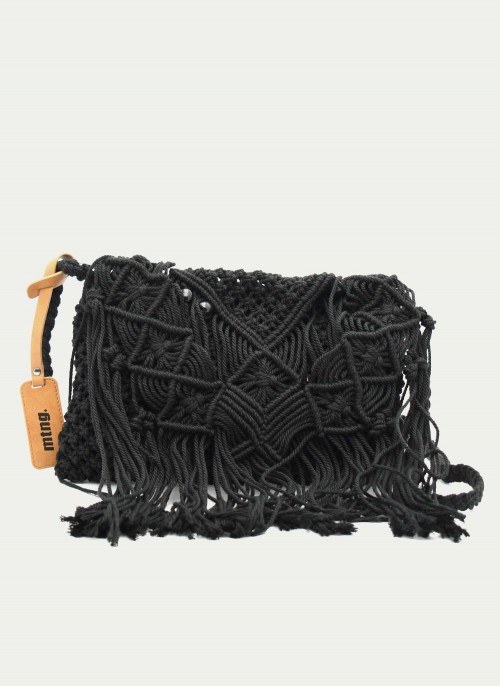 BOLSOS MUSTANG KNOT NEGRO 