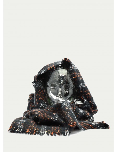 PAÑUELOS Y BUFANDAS EFERRI 6961 NEGRO 