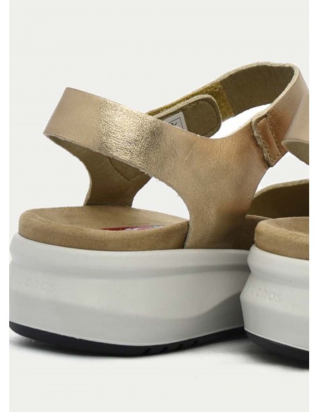 SANDALIAS FLUCHOS 1475 PLATINO 