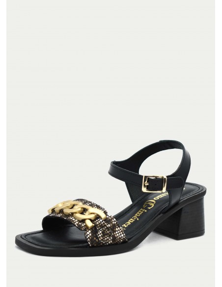 SANDALIAS CAYETANO GIMENEZ 15521 NEGRO 