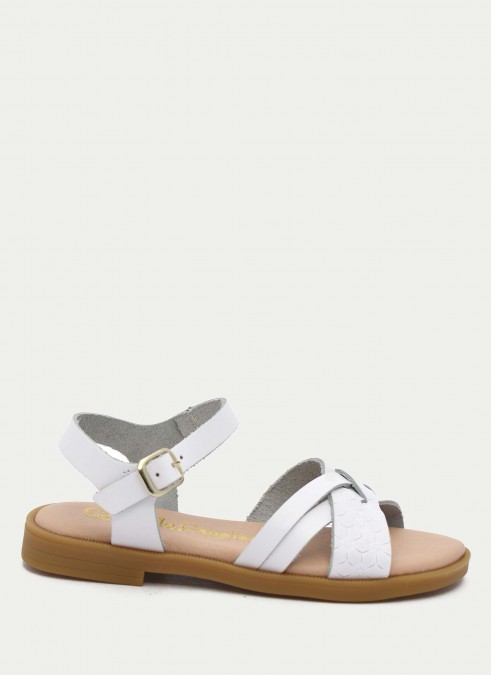 SANDALIAS LOLA CANALES KIDS 8606 BLANCO 