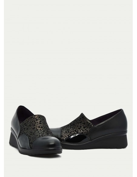 ZAPATO CASUAL PITILLOS 5322 NEGRO 