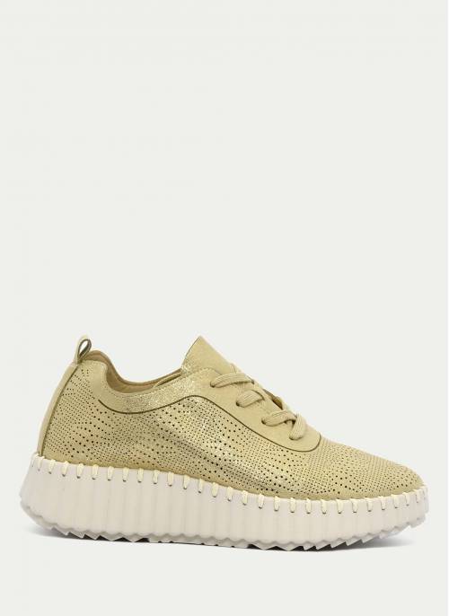 ZAPATILLAS Y SNEAKER WALK & FLY 9837 ORO 