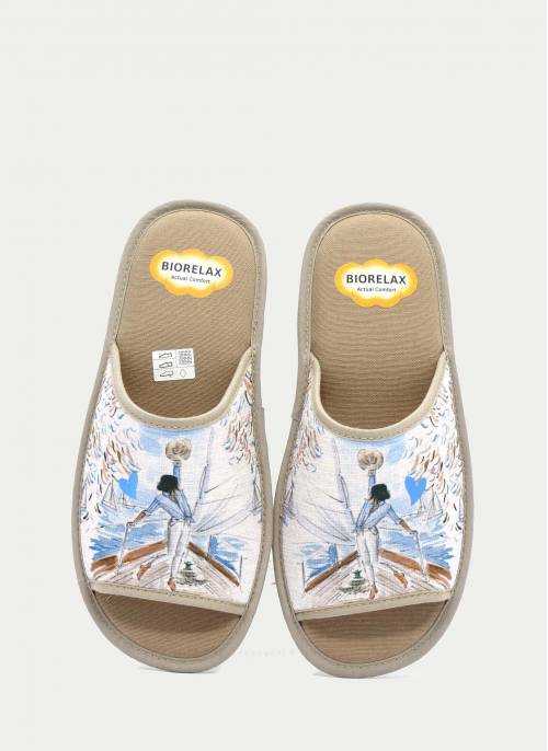ZAPATILLAS DE CASA BIORELAX 4047 BEIG 