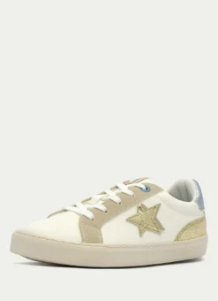 Alternative view of Zapatillas Y Sneaker Mustang Kids de Niña modelo 81215 en blanco