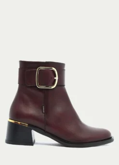 Botas Y Botines Dorking de Mujer modelo 9603 en granate