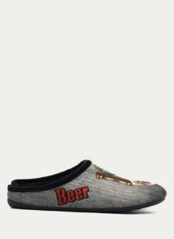 Alternative view of Zapatillas De Casa Pinturines de Hombre modelo 227 en gris